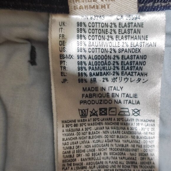 Diesel Industry Buster jeans men's sz W28/L30 ink blue regular slim-tapered NWT - Picture 9 of 15